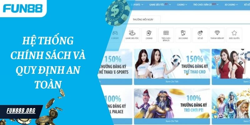 Nhà cái đưa ra hệ thống chính sách và quy định an toàn